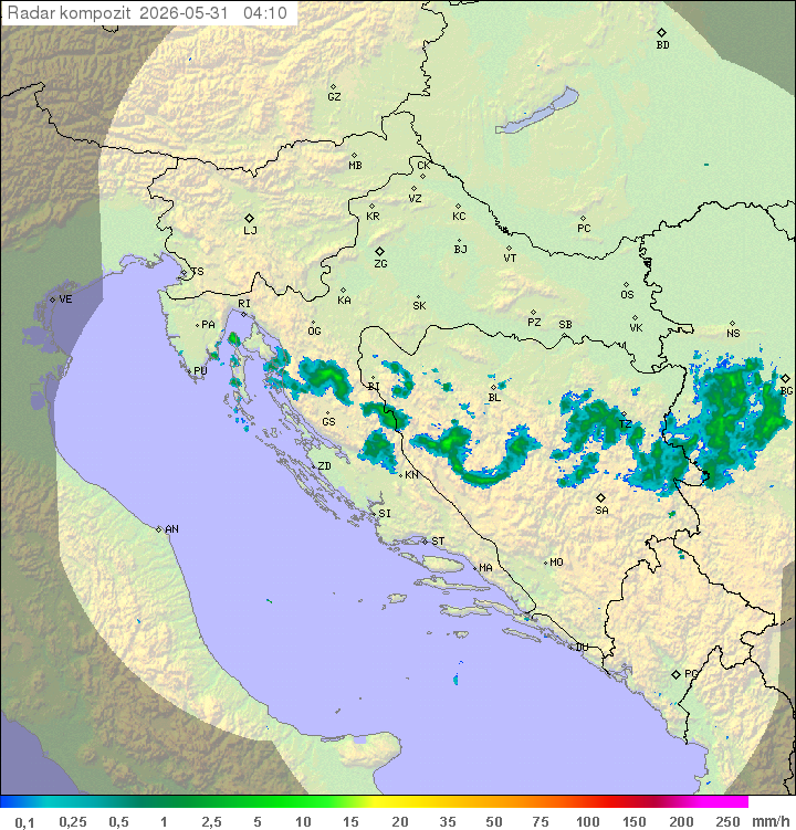 Padavine Hrvaška