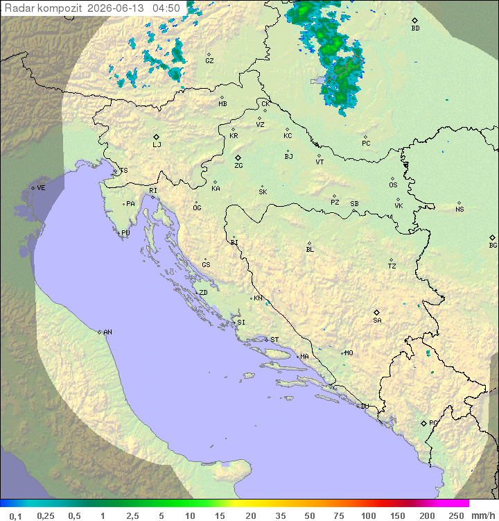 Padavine Hrvaška