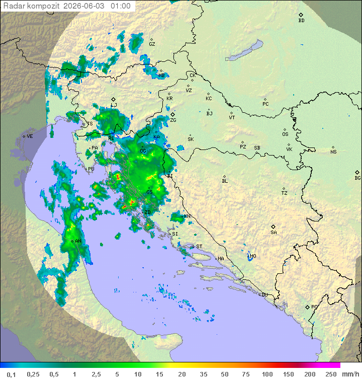 Padavine Hrvaška