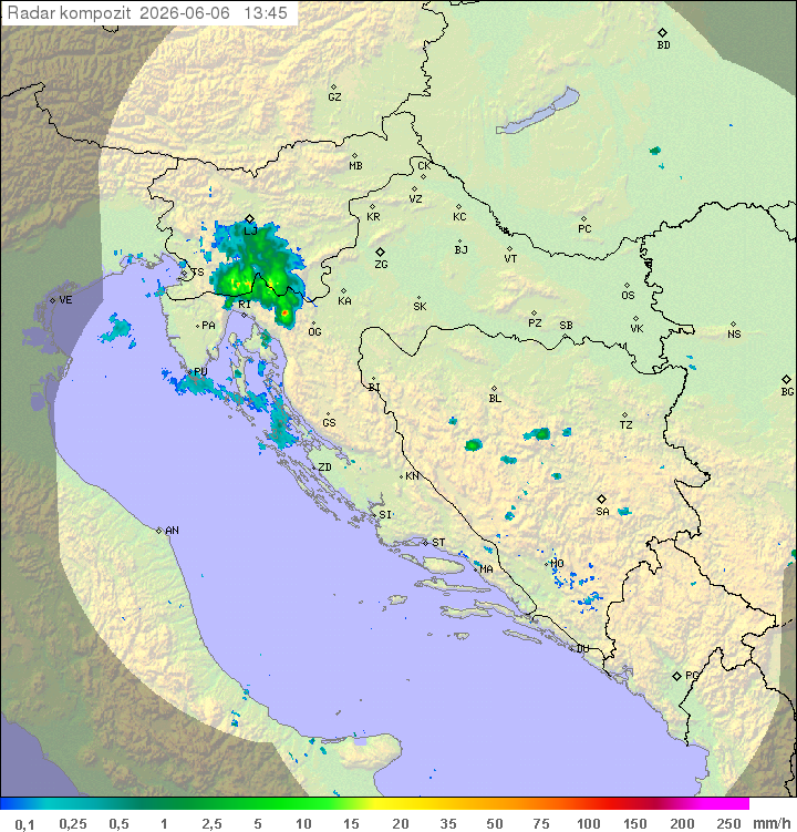 Padavine Hrvaška