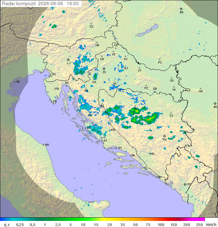 Padavine Hrvaška