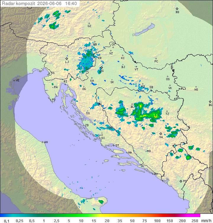Padavine Hrvaška