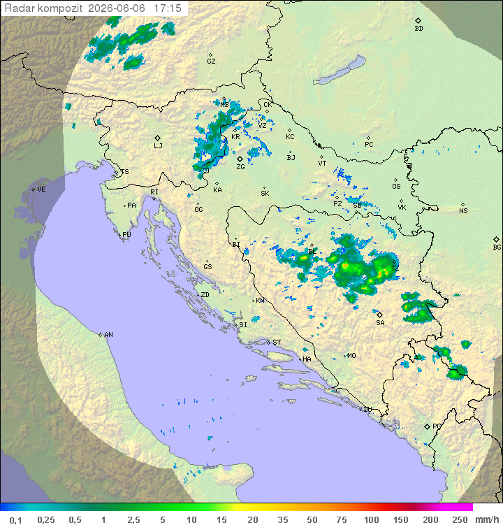 Padavine Hrvaška