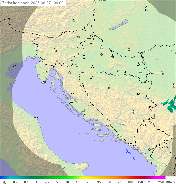 Padavine Hrvaška