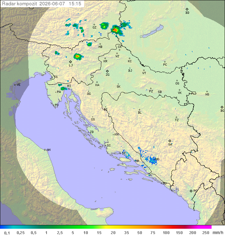 Padavine Hrvaška