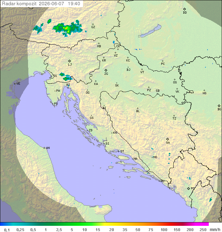 Padavine Hrvaška
