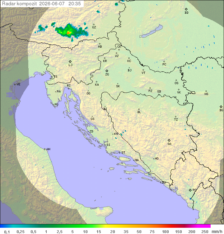 Padavine Hrvaška