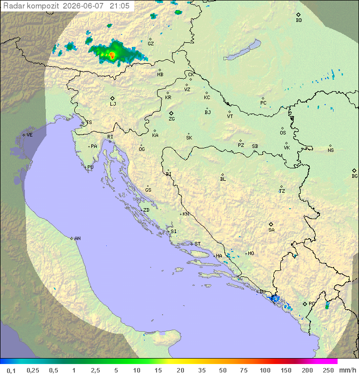 Padavine Hrvaška