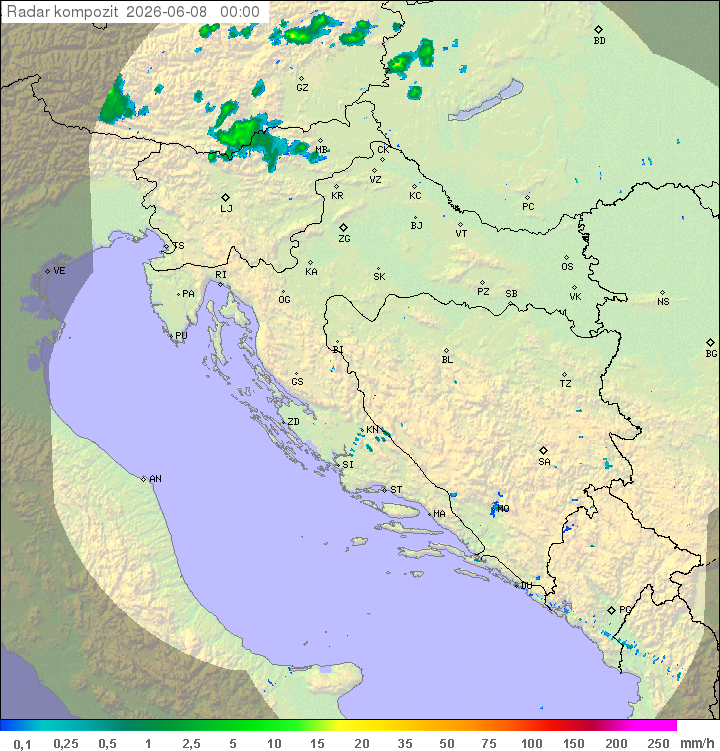 Padavine Hrvaška