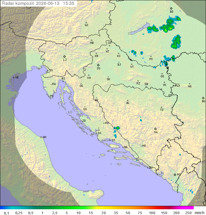 Padavine Hrvaška