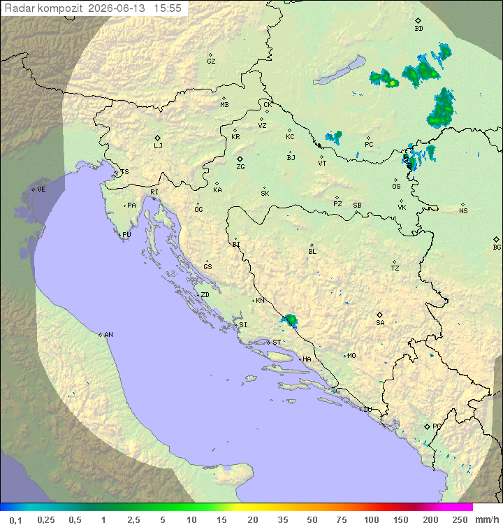 Padavine Hrvaška
