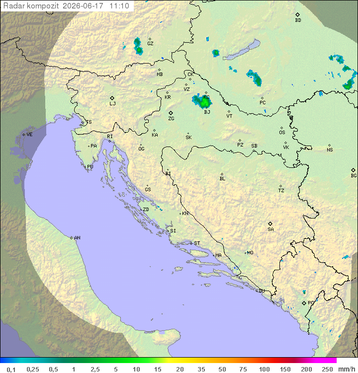 Padavine Hrvaška