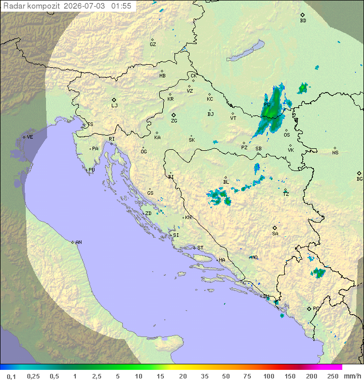 Padavine Hrvaška