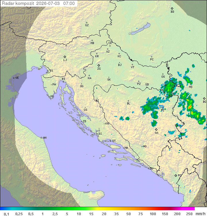 Padavine Hrvaška
