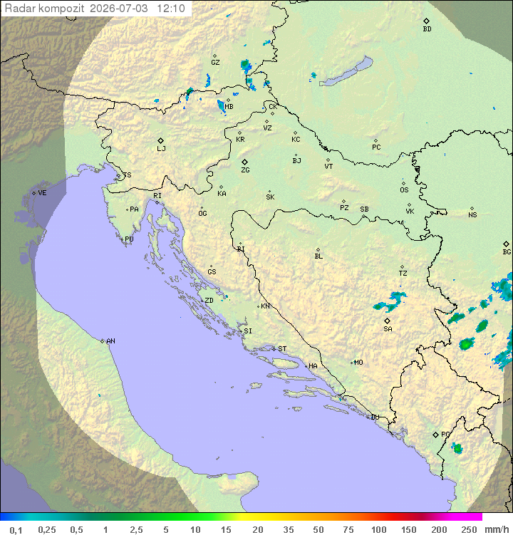 Padavine Hrvaška