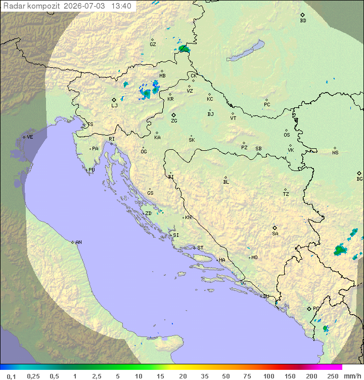 Padavine Hrvaška