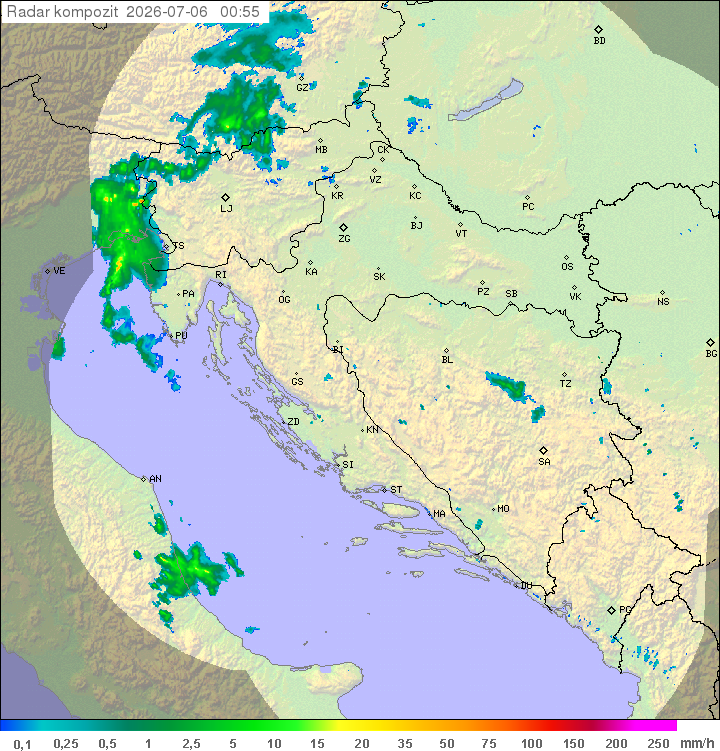 Padavine Hrvaška