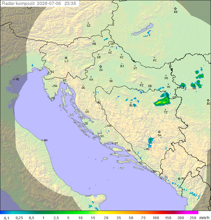 Padavine Hrvaška