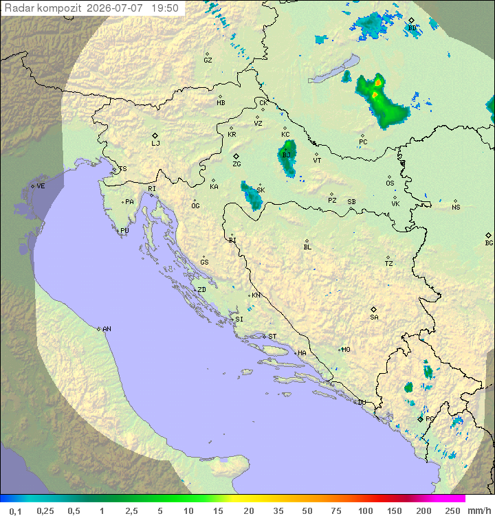 Padavine Hrvaška