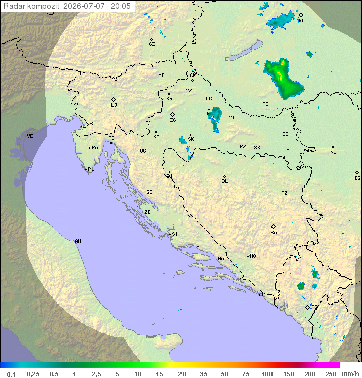Padavine Hrvaška