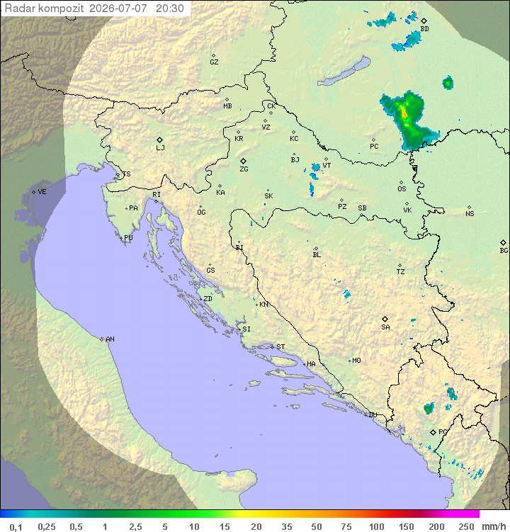 Padavine Hrvaška