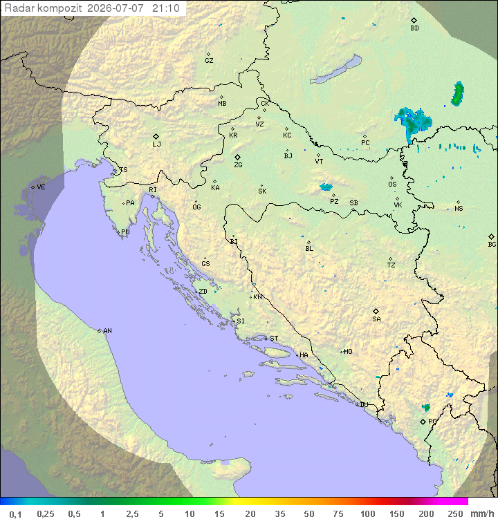 Padavine Hrvaška