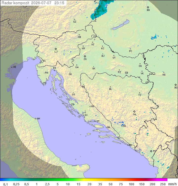 Padavine Hrvaška