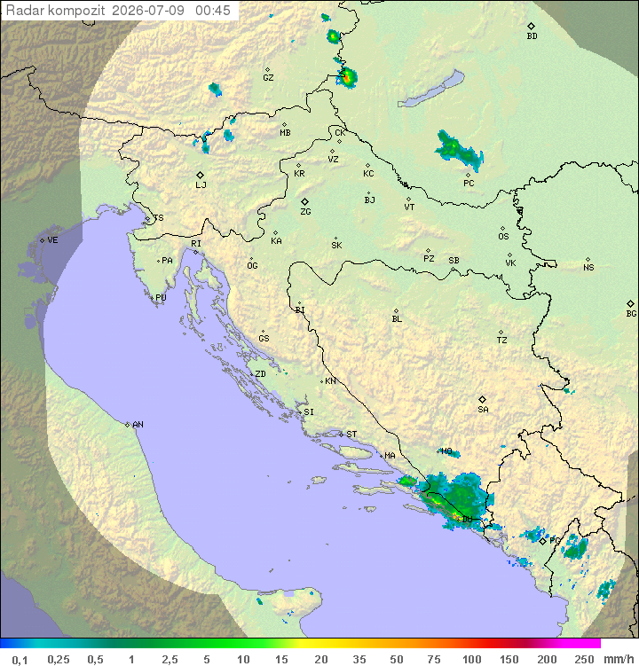 Padavine Hrvaška