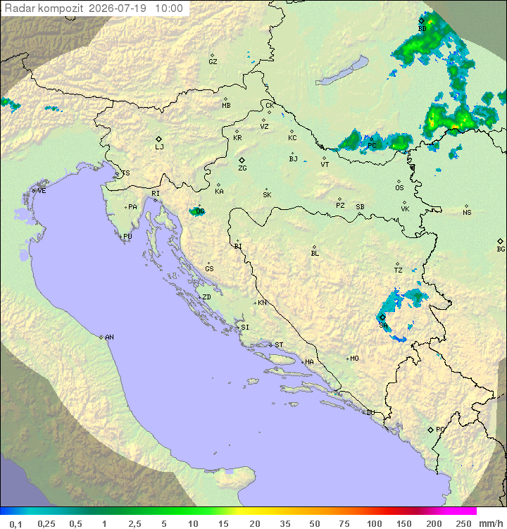Padavine Hrvaška