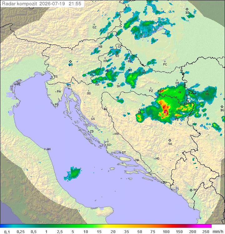 Padavine Hrvaška