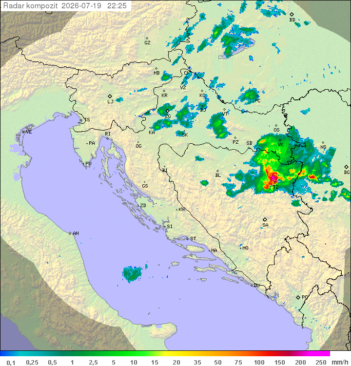 Padavine Hrvaška