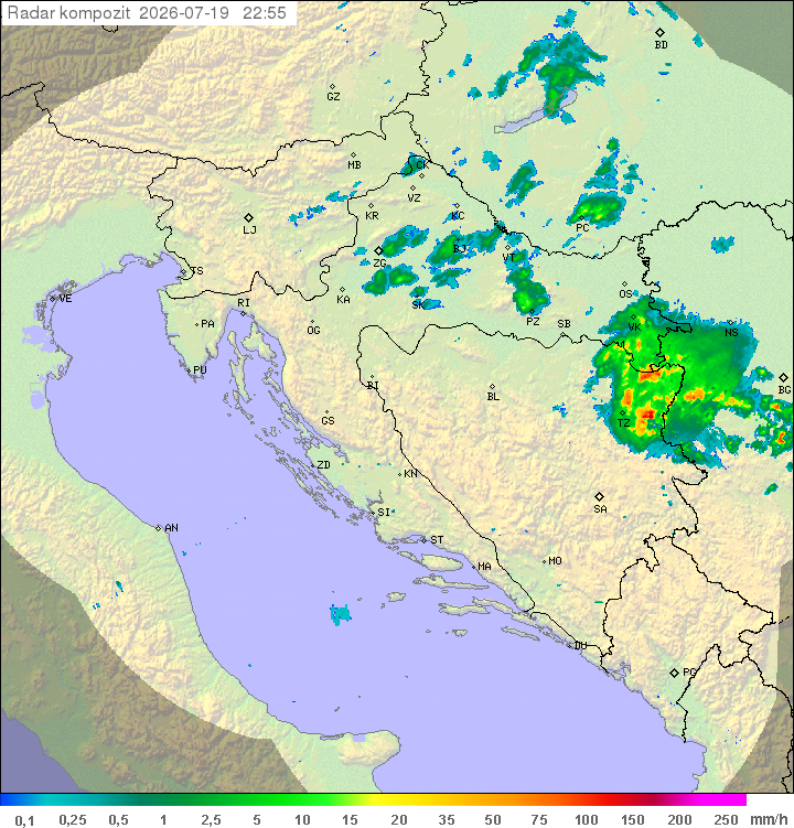 Padavine Hrvaška
