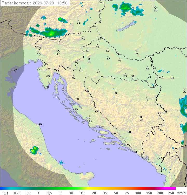 Padavine Hrvaška