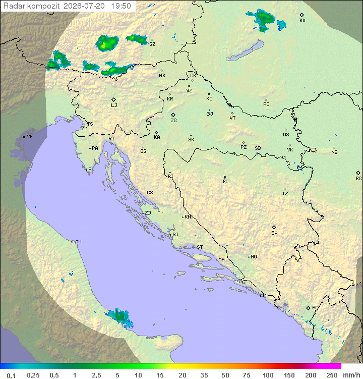 Padavine Hrvaška