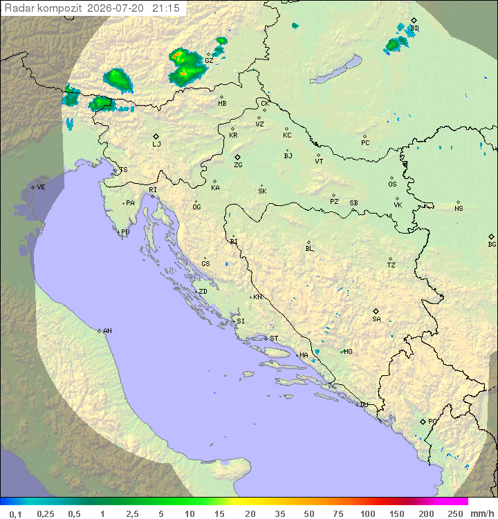 Padavine Hrvaška