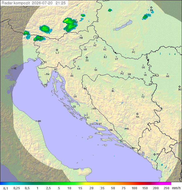 Padavine Hrvaška