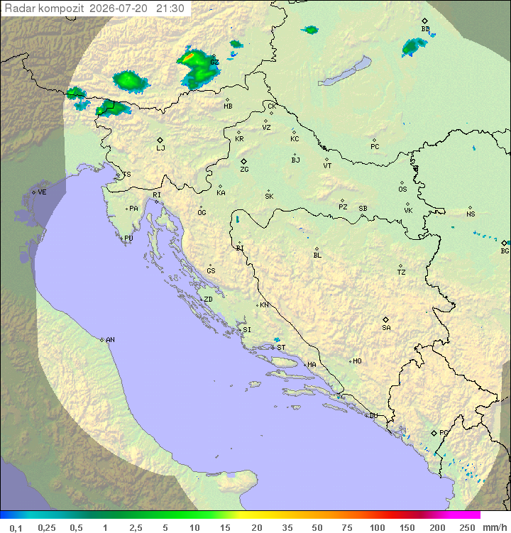 Padavine Hrvaška