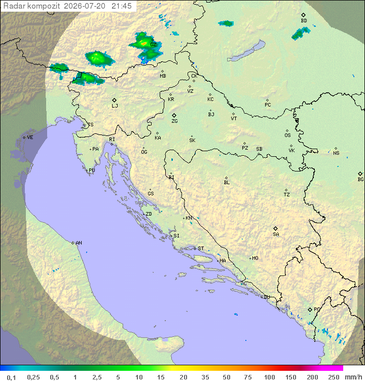 Padavine Hrvaška
