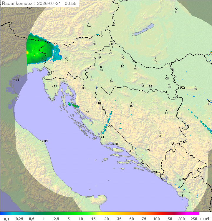 Padavine Hrvaška