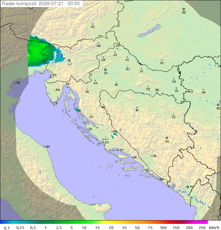 Padavine Hrvaška