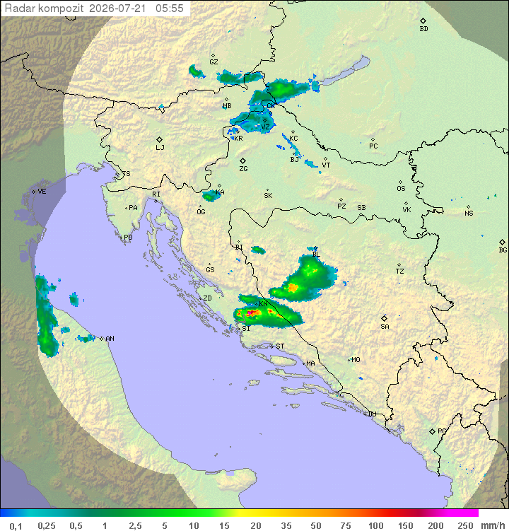 Padavine Hrvaška