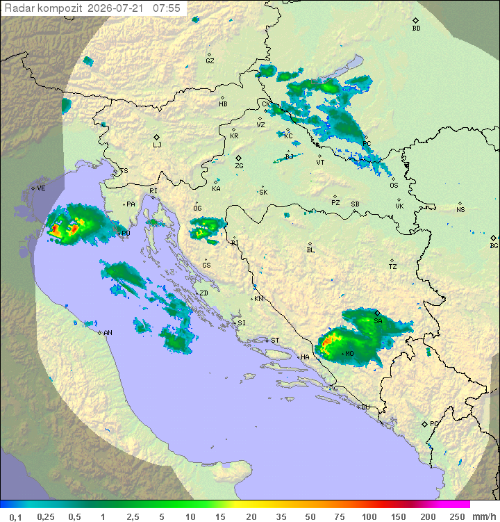 Padavine Hrvaška