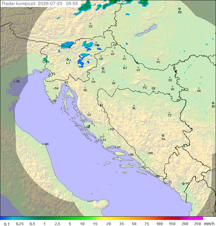 Padavine Hrvaška