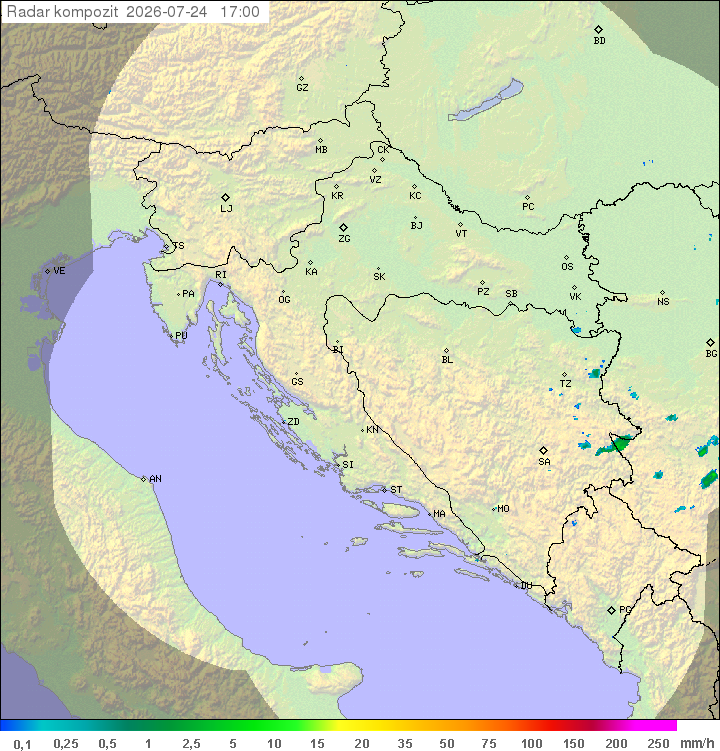 Padavine Hrvaška