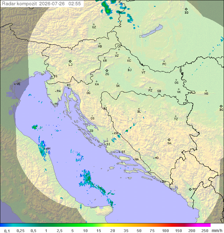 Padavine Hrvaška