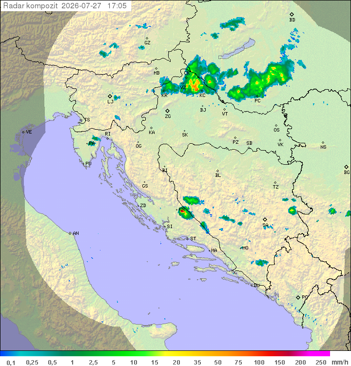 Padavine Hrvaška