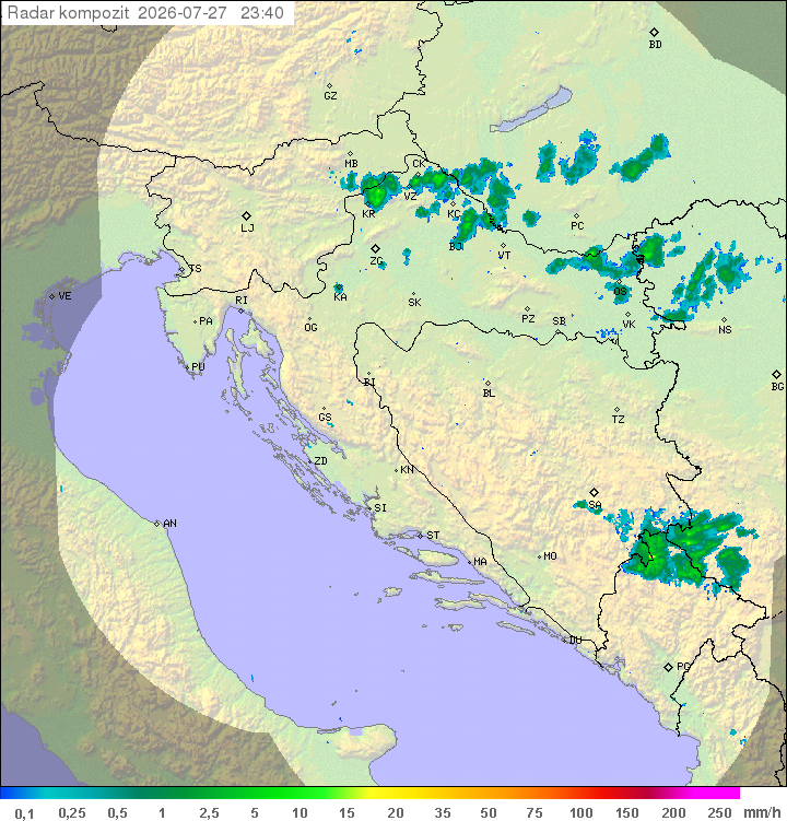 Padavine Hrvaška