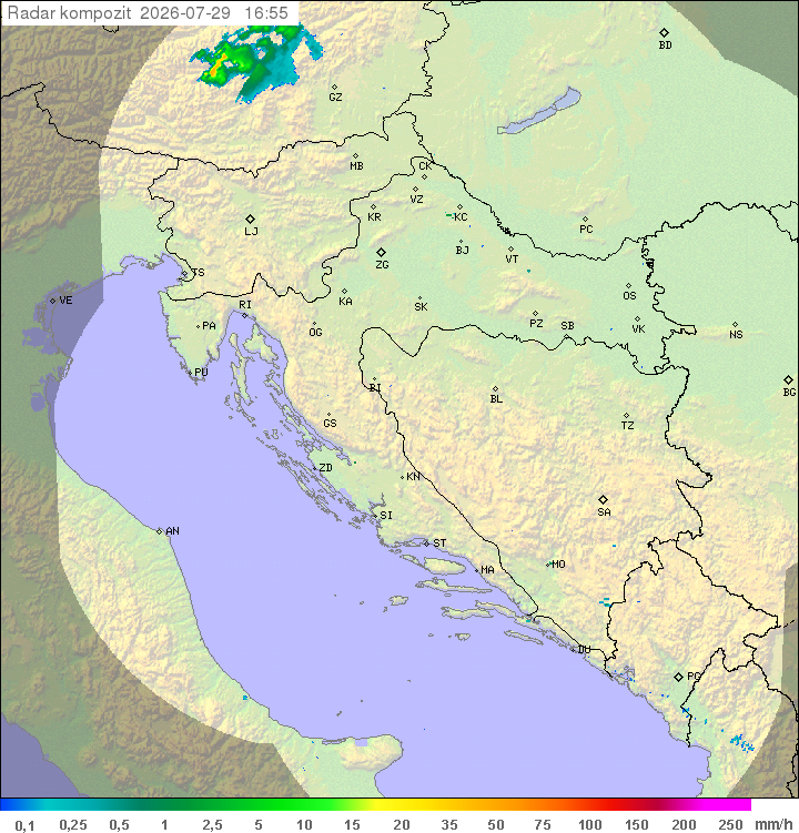 Padavine Hrvaška