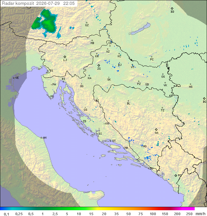 Padavine Hrvaška