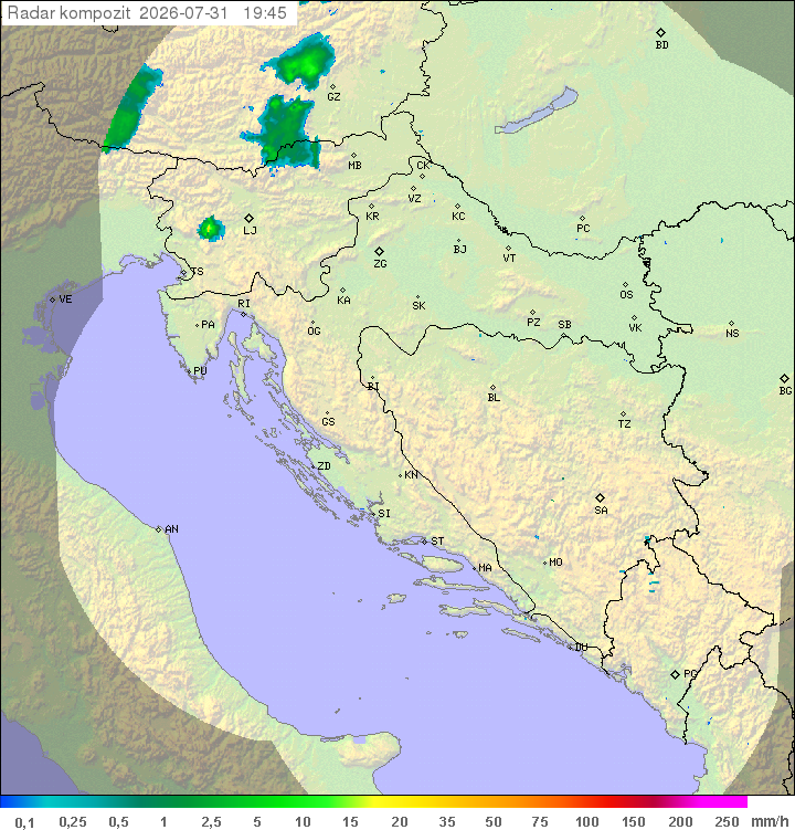 Padavine Hrvaška